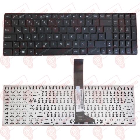 Asus P550, P550C, P550CA, P550CC, P550D, P550DP Klavye Tuş Takımı Tuş Seti Siyah Türkçe
