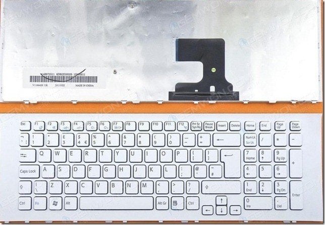 SONY 148972311 KLAVYE TUŞ TAKIMI BEYAZ Q TÜRKÇE LAPTOP KLAVYE