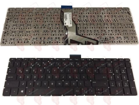 Hp 1WQ43EA, 2BT13EA, 2BT14EA, 2BT15EA Klavye Tuş Takımı Q Siyah Türkçe Tuş Seti