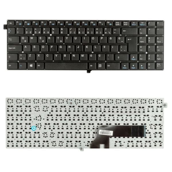 MP-12C96TQ-430W, MP-12C96TQ-4305W Klavye Tuş Takımı Tuş Seti Siyah Türkçe