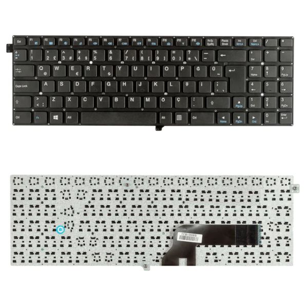 MP-12C96U4-430W, MP-12C96US-430W Klavye Tuş Takımı Tuş Seti Siyah Türkçe