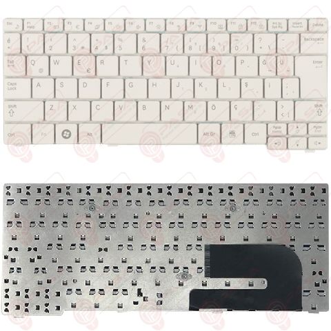 Samsung NP-N102S-B02TR, NP-N150-JP0CTR Klavye Beyaz TR