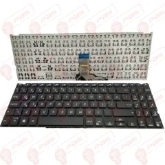 Asus X509F, X509FB, X509M, X509MA, X509J, X509JA, X509JB Uyumlu Klavye Tuş Takımı Tuş Seti Siyah Türkçe