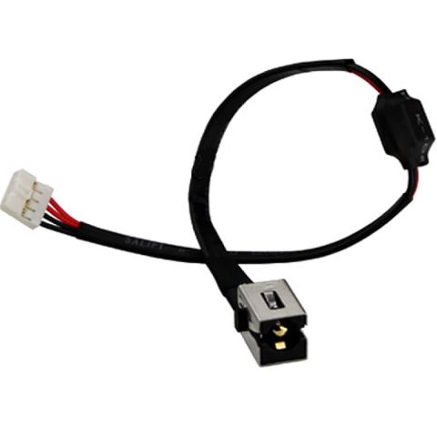 Toshiba Satellite C50D-B-127, C50D-B-12F, C50D-B-14K Uyumlu Power Jack Kablolu Şarj Soketi