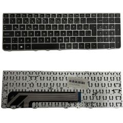 Hp 638179-001, 638179-141, 646300-001, 646300-141 Uyumlu Klavye Tuş Takımı Tuş Seti Gri Çerçeveli TR