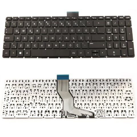 Hp Pavilion 15-AU109NT, 15-AU110NT, 15-AU111NT Klavye Tuş Takımı Tuş Seti Siyah Türkçe