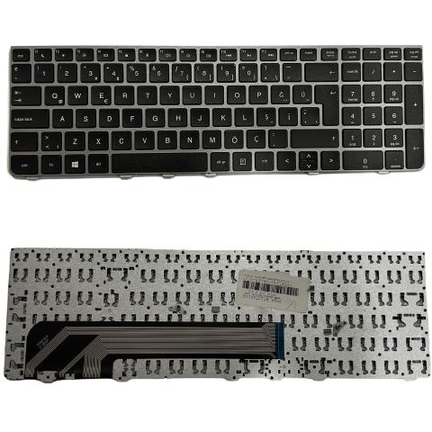 Hp ProBook 4530s, 4535s, 4730s Uyumlu Klavye Tuş Takımı Tuş Seti Gri Çerçeveli Türkçe