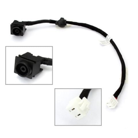 Sony Vaio VGN-FW490JEH, VGN-FW490JET, VGN-FW490JFB, VGN-FW490 Uyumlu Power Jack Kablolu Şarj Soketi