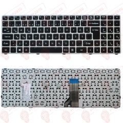 Exper Ultranote Q5V-C03, Q5V-C06, Q5V-C10 Klavye Tuş Takımı Tuş Seti Türkçe Siyah Q