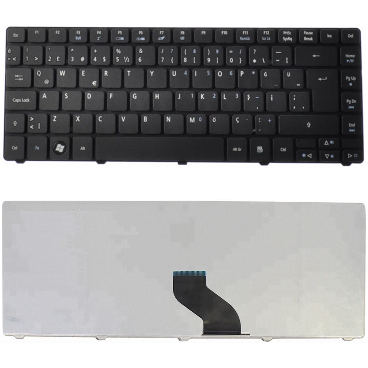 MB301-001, MP-09C6, V104630DS3 Klavye Tuş Takımı Siyah Türkçe