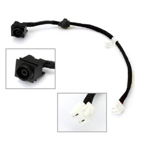 Sony Vaio VGN-FW54M, VGN-FW54MR, VGN-FW54S, VGN-FW550F Uyumlu Power Jack Kablolu Şarj Soketi