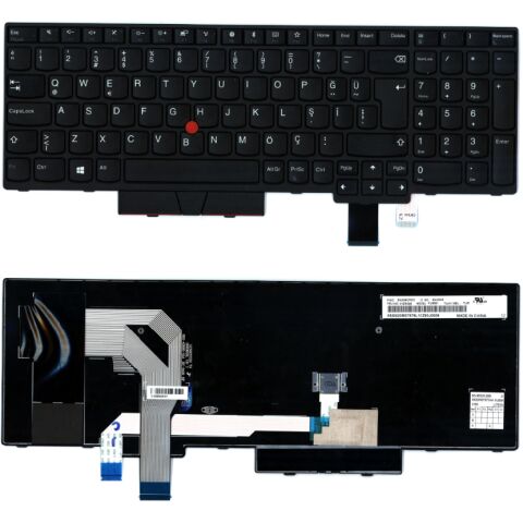 Lenovo 01HX168, 01HX139, 01HX206 Klavye Siyah TR
