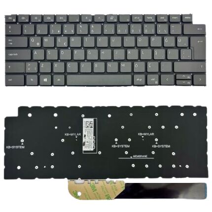 Dell inspiron 5320, 13 5320, 13-5320 Uyumlu Klavye Tuş Takımı Tuş Seti Siyah Türkçe