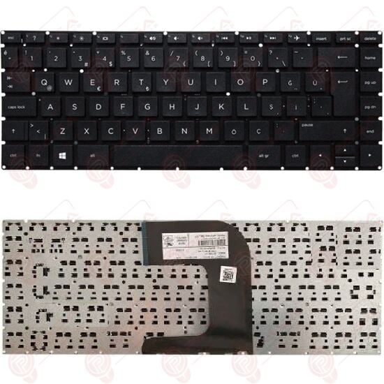 Hp 14-AM103NT, 14-AM104NT, 14-AM105NT Klavye Tuş Takımı Tuş Seti Siyah Türkçe