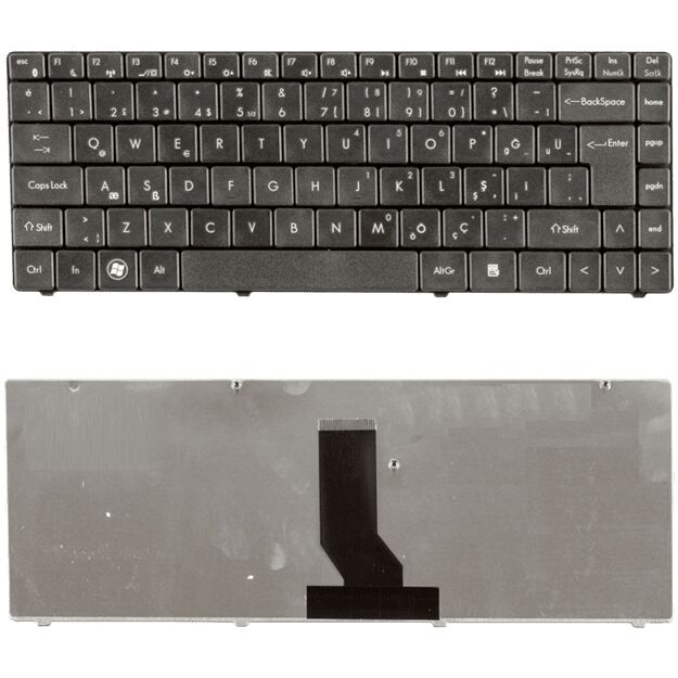 Grundig GNB 1460 A1 i3 Klavye Tuş Takımı Tuş Seti Siyah Türkçe