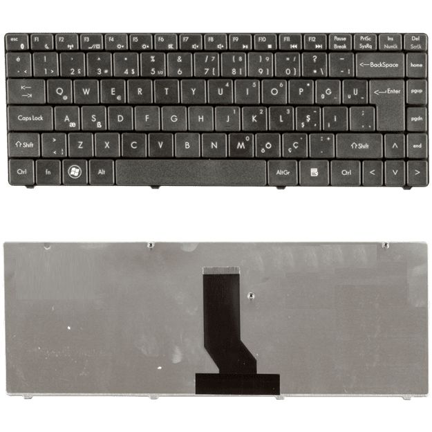 Grundig GNB 1465 A1 i5 Klavye Tuş Takımı Tuş Seti Siyah Türkçe