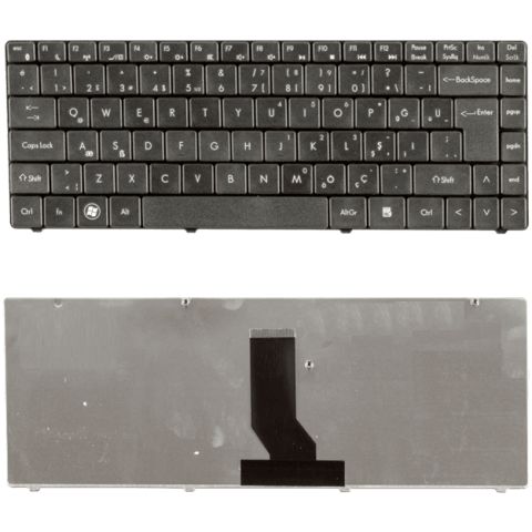 Casper MP-07G36E0-920 Klavye Tuş Takımı Tuş Seti Siyah Türkçe