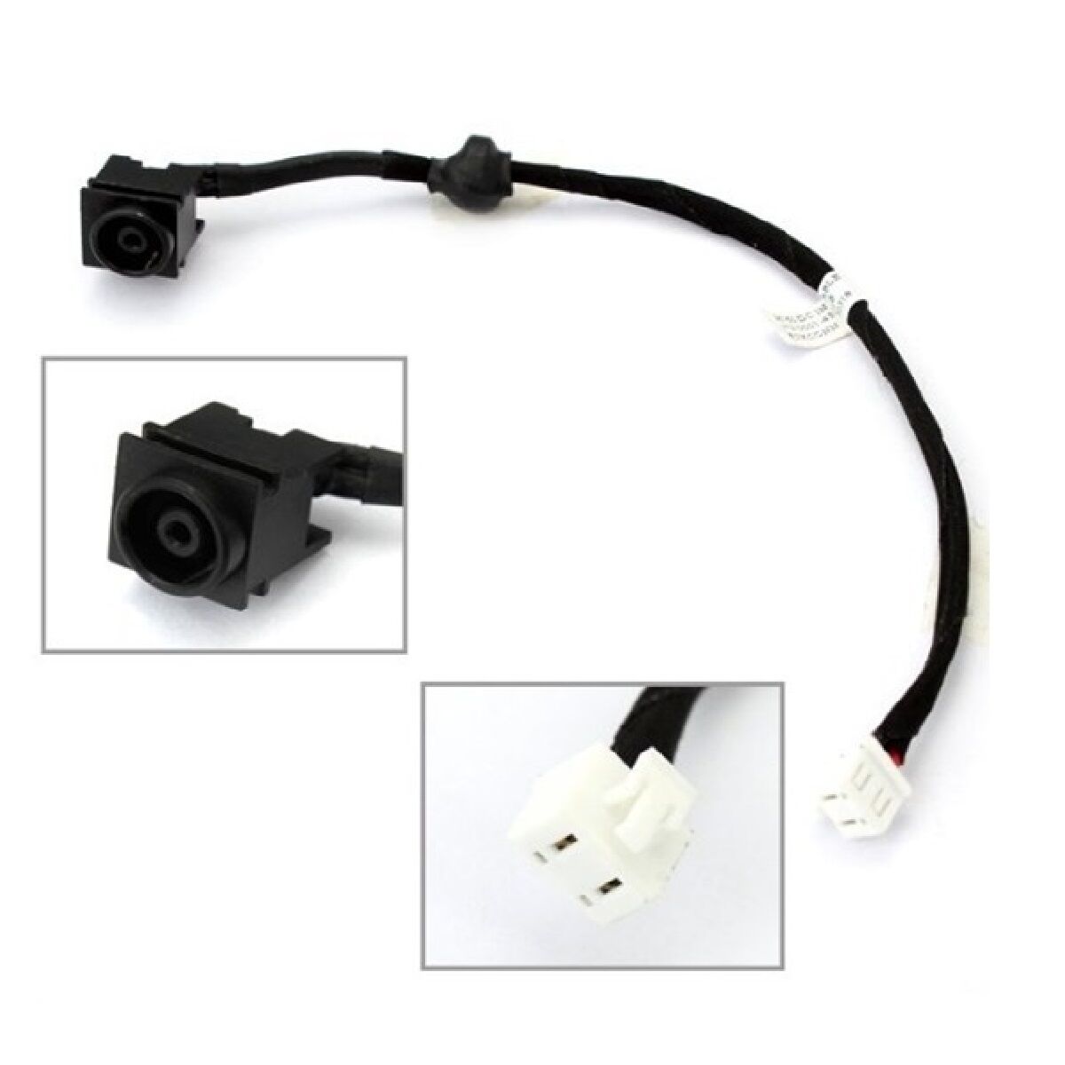 Sony Vaio VGN-NS20Z, VGN-NS210E, VGN-NS210E/L, VGN-NS210E/P Uyumlu Power Jack Kablolu Şarj Soketi