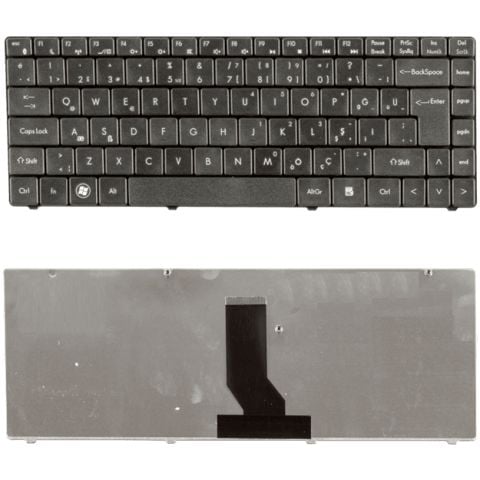 Woon SW9 Klavye Tuş Takımı Tuş Seti Siyah Türkçe