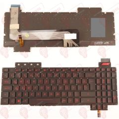 Asus FX503VD-DM077 Klavye Tuş Takımı Siyah Türkçe Işıklı