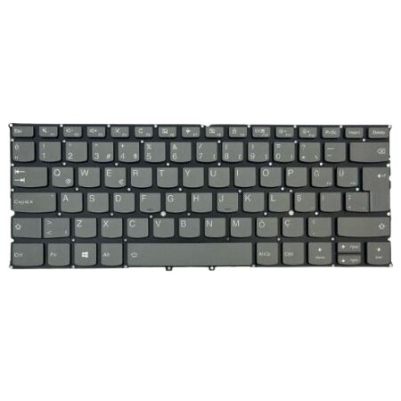 Lenovo 5CB0U44236 Uyumlu Klavye Tuş Takımı Tuş Seti Led Işıklı Siyah Türkçe