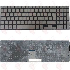 Samsung NP700Z5A-S03TR, NP700Z5A-S04TR, NP700Z5A-S04US Klavye Led Işıklı Gri Tuş Takımı Tuş Seti Türkçe