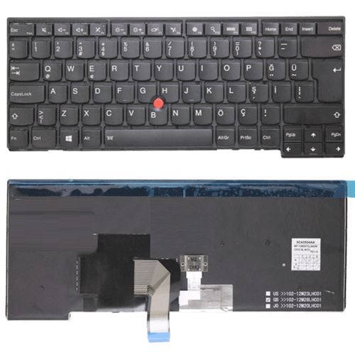 Lenovo ThinkPad Edge E440, 20C5 Klavye Siyah TR