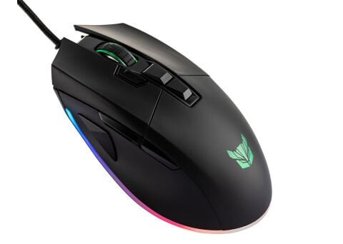 ROWL RGM-02 PYRRO USB SİYAH RGB 10000DPI GAMİNG OYUNCU MOUSE