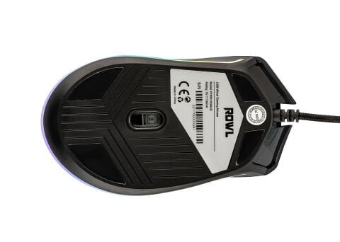 ROWL RGM-02 PYRRO USB SİYAH RGB 10000DPI GAMİNG OYUNCU MOUSE