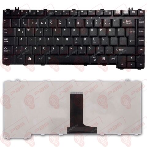 Toshiba Satellite PRO A200-20L, A200-20M Klavye Siyah Tuş Takımı TR Q
