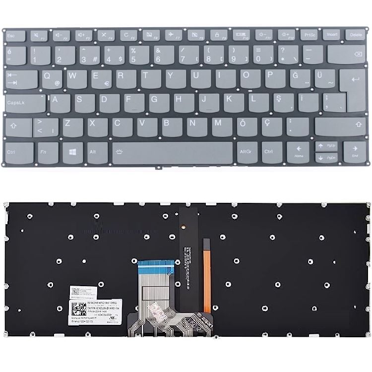 5CB0Q12240, 5CB0Q12222, 5CB0Q12283 Klavye Led Işıklı Siyah TR