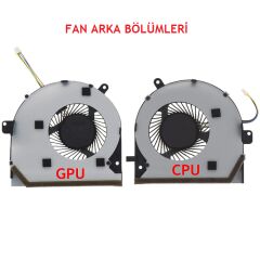 Asus GL502VE-DM032, GL502VS-FY002TC, GL502VM-FY169T, GL502VM-FY175T Uyumlu Fan Ver.2 Cpu ve Gpu