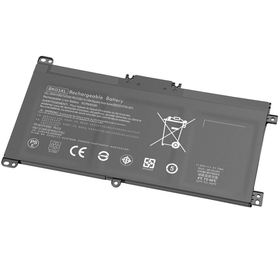 Nion Hp HSTNN-LB7S, HSTNN-UB7G, TPN-W125 Uyumlu Batarya Pil