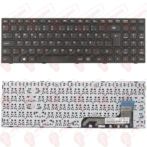 Lenovo ideaPad 80MJ00R6TX, 80MJ00G7TX Klavye Tuş Takımı Siyah TR