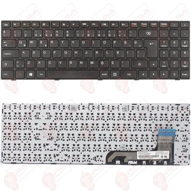 Lenovo ideaPad 80MJ00R6TX, 80MJ00G7TX Klavye Tuş Takımı Siyah TR