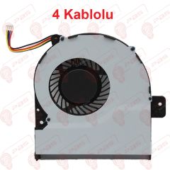 Asus X751LD, X751LD-TY087H, X751LDB, X751LDV, X751M, X751MA, X751MD, X751MJ Uyumlu Fan Soğutucu