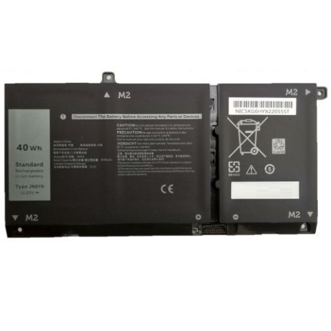 Nion Dell P101F, P102F, P102F002, P126G002 P129G Uyumlu Batarya Pil