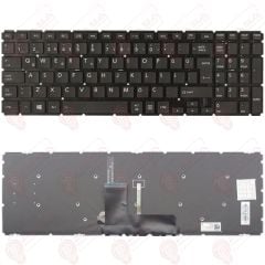 Toshiba Satellite L50-B-1VW, L50-B-1VZ Klavye Siyah Led Işıklı TR