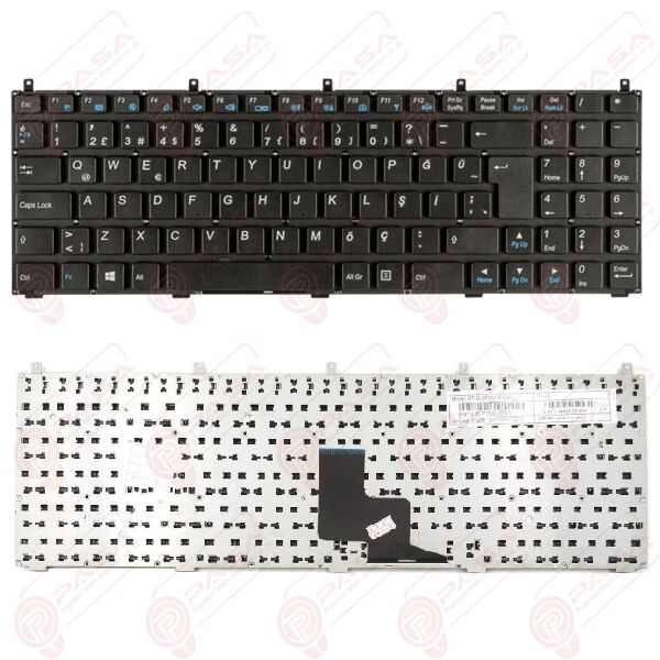 MP-08J46TQ-4301, PCP-KLVW765 Klavye Tuş Takımı Tuş Seti Siyah Türkçe