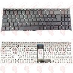 Acer Aspire A515-45, A515-45G, A515-45S, A515-45-R72U Uyumlu Klavye Tuş Takımı Tuş Seti Siyah Türkçe