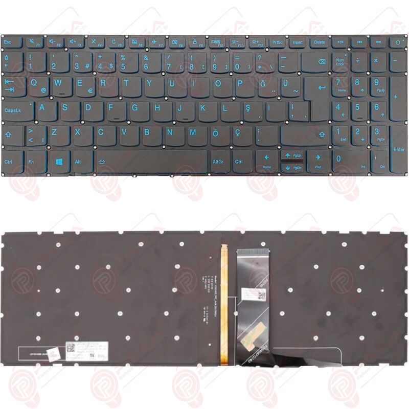 Lenovo 5CB0U42758, 5CB0U42760, 5CB0U42761 Klavye Işıklı Mavi Tuş TR