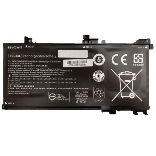 Hp Omen 15-AX, 15-AX001NT, 15-AX200NT Batarya Pil Laptop Bataryası