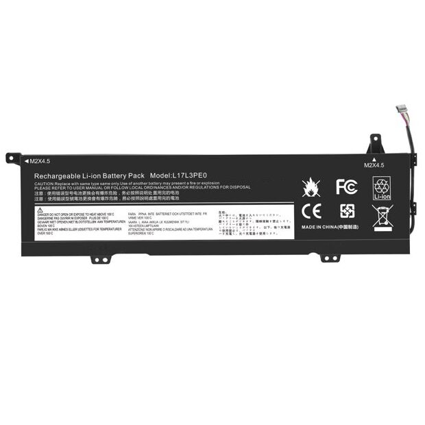 Nion Lenovo L17L3PE0 Uyumlu Batarya Pil