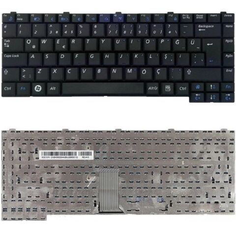 Samsung R509-FA02DE, R509-FA03DE, R509-XA01DE Klavye Siyah TR