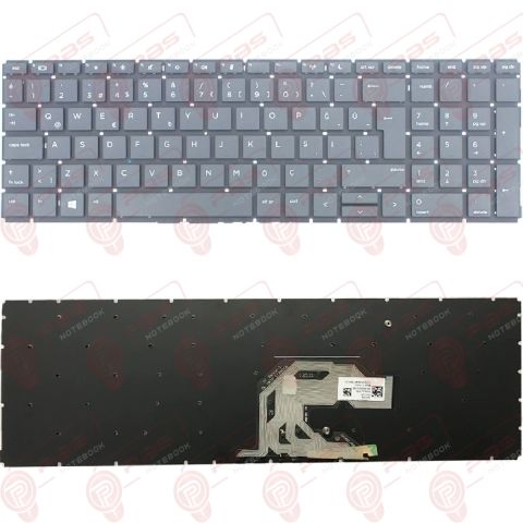 Hp ProBook 450 G6, 455 G6 Klavye Tuş Takımı Tuş Seti Siyah Türkçe