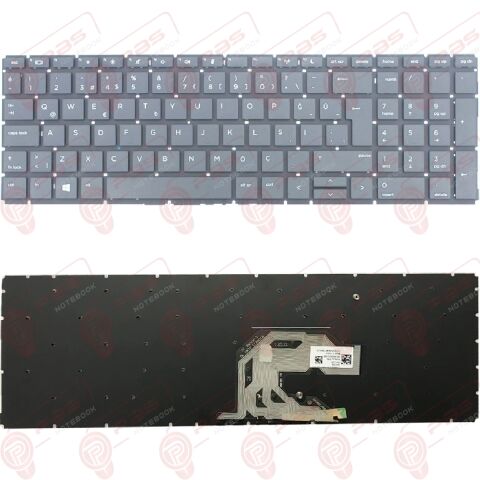 Hp ProBook 450 G7, 455 G7 Klavye Tuş Takımı Tuş Seti Siyah Türkçe