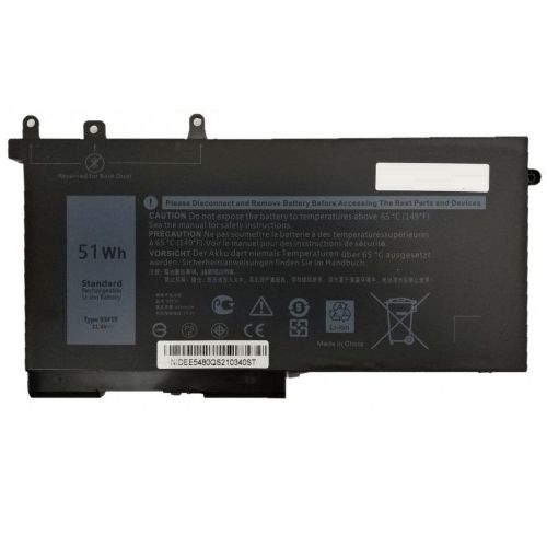 Nion Dell Latitude L5591, 15 L5591, 15-L5591 Uyumlu Batarya Pil - 3Cell