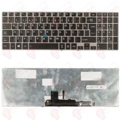 Toshiba Tecra Z50-A-13D, Z50-A-17U Klavye Led Işıklı Siyah TR