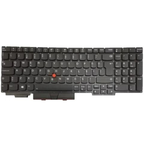 Lenovo ThinkPad E15 Gen1, 20RD, 20RE Uyumlu Klavye Tuş Takımı Tuş Seti Siyah Türkçe