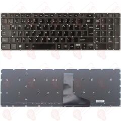 Toshiba Satellite P50T-A-114, P50T-B-10T Klavye Siyah TR
